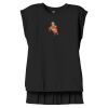 Women's Flowy Muscle Tee With Rolled Cuffs Thumbnail