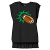 Women's Flowy Muscle Tee With Rolled Cuffs Thumbnail