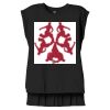 Women's Flowy Muscle Tee With Rolled Cuffs Thumbnail