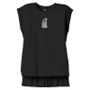 Women's Flowy Muscle Tee With Rolled Cuffs Thumbnail