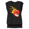 Women's Flowy Muscle Tee With Rolled Cuffs Thumbnail