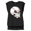 Women's Flowy Muscle Tee With Rolled Cuffs Thumbnail