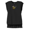 Women's Flowy Muscle Tee With Rolled Cuffs Thumbnail