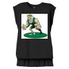 Women's Flowy Muscle Tee With Rolled Cuffs Thumbnail