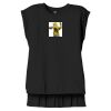 Women's Flowy Muscle Tee With Rolled Cuffs Thumbnail