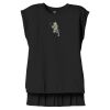 Women's Flowy Muscle Tee With Rolled Cuffs Thumbnail