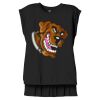 Women's Flowy Muscle Tee With Rolled Cuffs Thumbnail