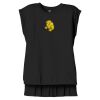 Women's Flowy Muscle Tee With Rolled Cuffs Thumbnail