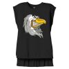 Women's Flowy Muscle Tee With Rolled Cuffs Thumbnail