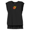 Women's Flowy Muscle Tee With Rolled Cuffs Thumbnail