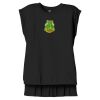 Women's Flowy Muscle Tee With Rolled Cuffs Thumbnail