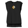 Women's Flowy Muscle Tee With Rolled Cuffs Thumbnail