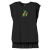 Women's Flowy Muscle Tee With Rolled Cuffs Thumbnail