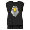 Women's Flowy Muscle Tee With Rolled Cuffs Thumbnail