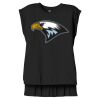 Women's Flowy Muscle Tee With Rolled Cuffs Thumbnail