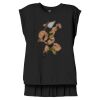 Women's Flowy Muscle Tee With Rolled Cuffs Thumbnail