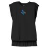 Women's Flowy Muscle Tee With Rolled Cuffs Thumbnail