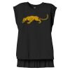 Women's Flowy Muscle Tee With Rolled Cuffs Thumbnail