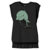 Women's Flowy Muscle Tee With Rolled Cuffs Thumbnail