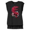 Women's Flowy Muscle Tee With Rolled Cuffs Thumbnail