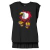 Women's Flowy Muscle Tee With Rolled Cuffs Thumbnail