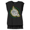 Women's Flowy Muscle Tee With Rolled Cuffs Thumbnail