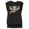 Women's Flowy Muscle Tee With Rolled Cuffs Thumbnail