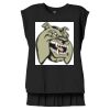 Women's Flowy Muscle Tee With Rolled Cuffs Thumbnail