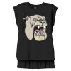 Women's Flowy Muscle Tee With Rolled Cuffs Thumbnail