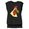 Women's Flowy Muscle Tee With Rolled Cuffs Thumbnail