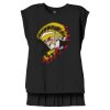 Women's Flowy Muscle Tee With Rolled Cuffs Thumbnail