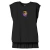 Women's Flowy Muscle Tee With Rolled Cuffs Thumbnail