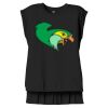Women's Flowy Muscle Tee With Rolled Cuffs Thumbnail