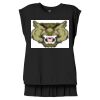 Women's Flowy Muscle Tee With Rolled Cuffs Thumbnail