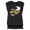 Women's Flowy Muscle Tee With Rolled Cuffs Thumbnail