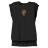 Women's Flowy Muscle Tee With Rolled Cuffs Thumbnail