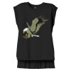 Women's Flowy Muscle Tee With Rolled Cuffs Thumbnail