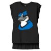 Women's Flowy Muscle Tee With Rolled Cuffs Thumbnail