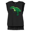 Women's Flowy Muscle Tee With Rolled Cuffs Thumbnail