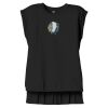 Women's Flowy Muscle Tee With Rolled Cuffs Thumbnail