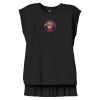 Women's Flowy Muscle Tee With Rolled Cuffs Thumbnail