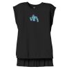 Women's Flowy Muscle Tee With Rolled Cuffs Thumbnail