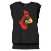 Women's Flowy Muscle Tee With Rolled Cuffs Thumbnail