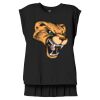 Women's Flowy Muscle Tee With Rolled Cuffs Thumbnail