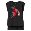 Women's Flowy Muscle Tee With Rolled Cuffs Thumbnail