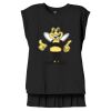 Women's Flowy Muscle Tee With Rolled Cuffs Thumbnail