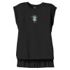 Women's Flowy Muscle Tee With Rolled Cuffs Thumbnail