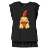 Women's Flowy Muscle Tee With Rolled Cuffs Thumbnail