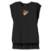 Women's Flowy Muscle Tee With Rolled Cuffs Thumbnail