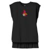 Women's Flowy Muscle Tee With Rolled Cuffs Thumbnail